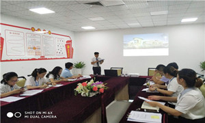 2018年Z6尊龙之家安徽蚌埠店实习生毕业考核，述职大会顺利召开！